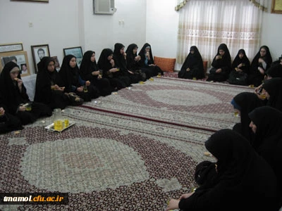 حضور دانشجویان در منزل شهید یل