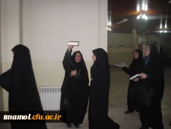 بدرقه دانشجویان برای شرکت در مسابقات