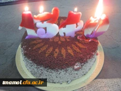 کیک تولد خانم فاطمه زهرا(س)