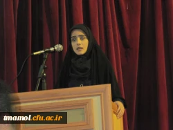 قرائت شعر محلی شهید گمنام در پردیس شریعتی