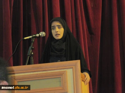 قرائت شعر محلی شهید گمنام در پردیس شریعتی