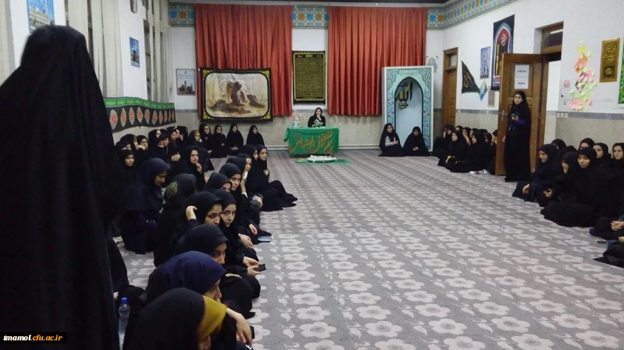 مراسم عزاداری اباعبدالله توسط دانشجویان