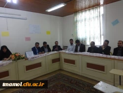 جلسه ریاست محترم آموزش و پرورش با مدیران مدارس کارورز در دانشگاه