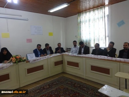 جلسه ریاست محترم آموزش و پرورش با مدیران مدارس کارورز در دانشگاه