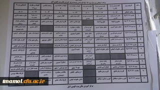 دانشجویان عزیز می توانند برنامه امتحانیفوق رابا کارت ورود به جلسه کنترل نمایند