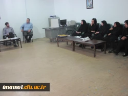 نشست سرپرست دانشگاه با همکاران