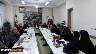 حضور کارشناس امور دانشجویی در جلسه ی فرمانداری آمل با محوریت های روز دانشجو