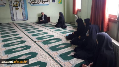 نشست پرسش وپاسخ دانشجویان بادکتر کیانی  معاونت نظارت، ارزیابی وتضمین کیفیت دانشگاه فرهنگیان بعد از نماز ظهر وعصر روز 14فروردین در نماز خانه دانشگاه