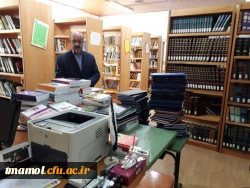 بازدید از کتابخانه دانشگاه