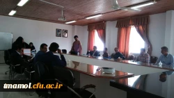 برگزاری جلسه اساتید