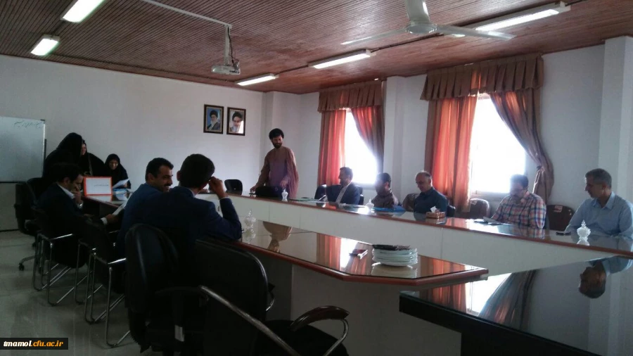 برگزاری جلسه اساتید