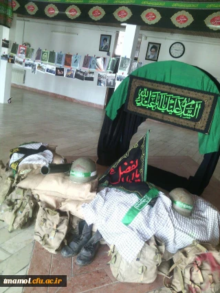 فضا سازی و ساخت سنگر وبرپایی نمایشگاه دفاع مقدس