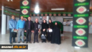 بازدید مهندس کرامتی از واحدهای مختلف دانشگاه