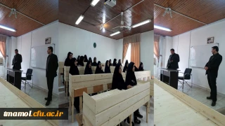 بازدید از کلاسهای آموزشی دانشگاه و برگزاری دوره بالندگی حرفه ای، آموزش ارزیابی عملکرد سالانه کارکنان اداری توسط کارشناس مسئولان حراست و ارزیابی عملکرد استان