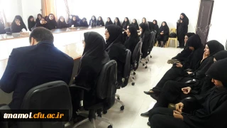 برگزاری نشست کتاب با حضور مسئولین کتابخانه عمومی آمل به مناسبت هفته کتاب و کتابخوانی