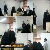 حضور امام جمعه محترم آمل در دانشگاه به مناسبت روز دانشجو