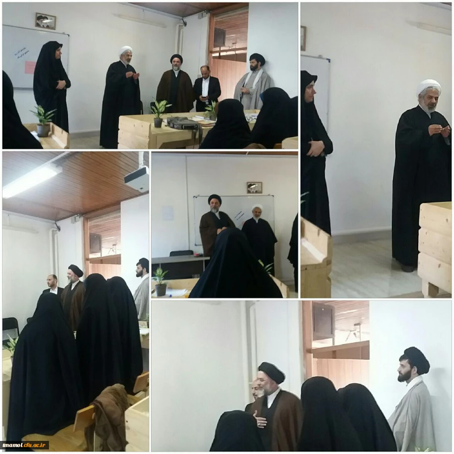 حضور امام جمعه محترم آمل در دانشگاه به مناسبت روز دانشجو