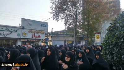 مراسم تشییع پیکرشهیدمدافع حرم مهدی قره محمدی در آمل