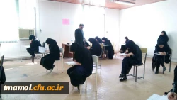 بازدید دکتر کساییان و هیئت همراه از جلسه امتحان پایان ترم