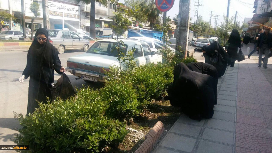 حفاظت از محیط زیست و نظافت از دانشگاه تا میدان هفده شهریور