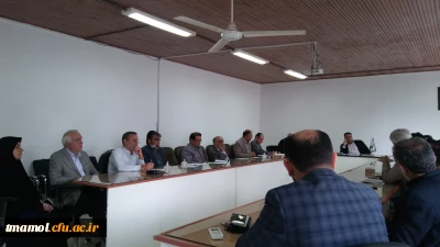 برگزاری جلسه با مسئولین فرمانداری و  دانشگاهها و خیرین شهرستان آمل  در مرکز بیت الهدی آمل