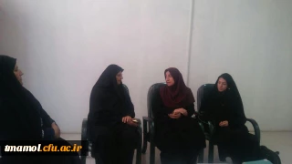 جلسه با مربی هلال احمر در خصوص برگزاری کارگاه هلال احمر