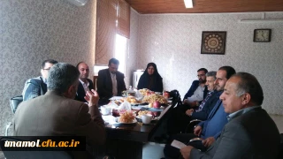 جلسه هم اندیشی پیرامون مشکلات و تنگناهای موجود در مرکز بیت الهدی آمل با حضور مسئولین استانی دانشگاه فرهنگیان، خیرین و مسئولین اداری شهرستان در مرکز