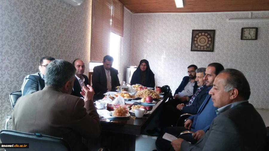 نشست سرپرست دانشگاه با مسئولین استانی و شهری