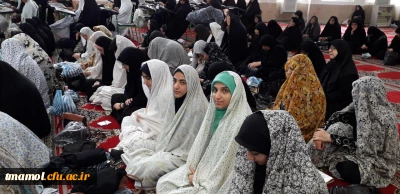 حضور دانشجویان کانون نماز و نیایش در نماز جمعه