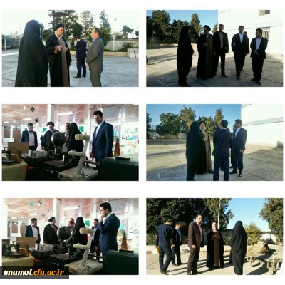 بازدید مسئولین اداری شهرستان آمل از مرکز بیت الهدی