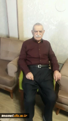 دیدار و مصاحبه با آقای اولیایی اولین رئیس مرکز تربیت معلم آمل