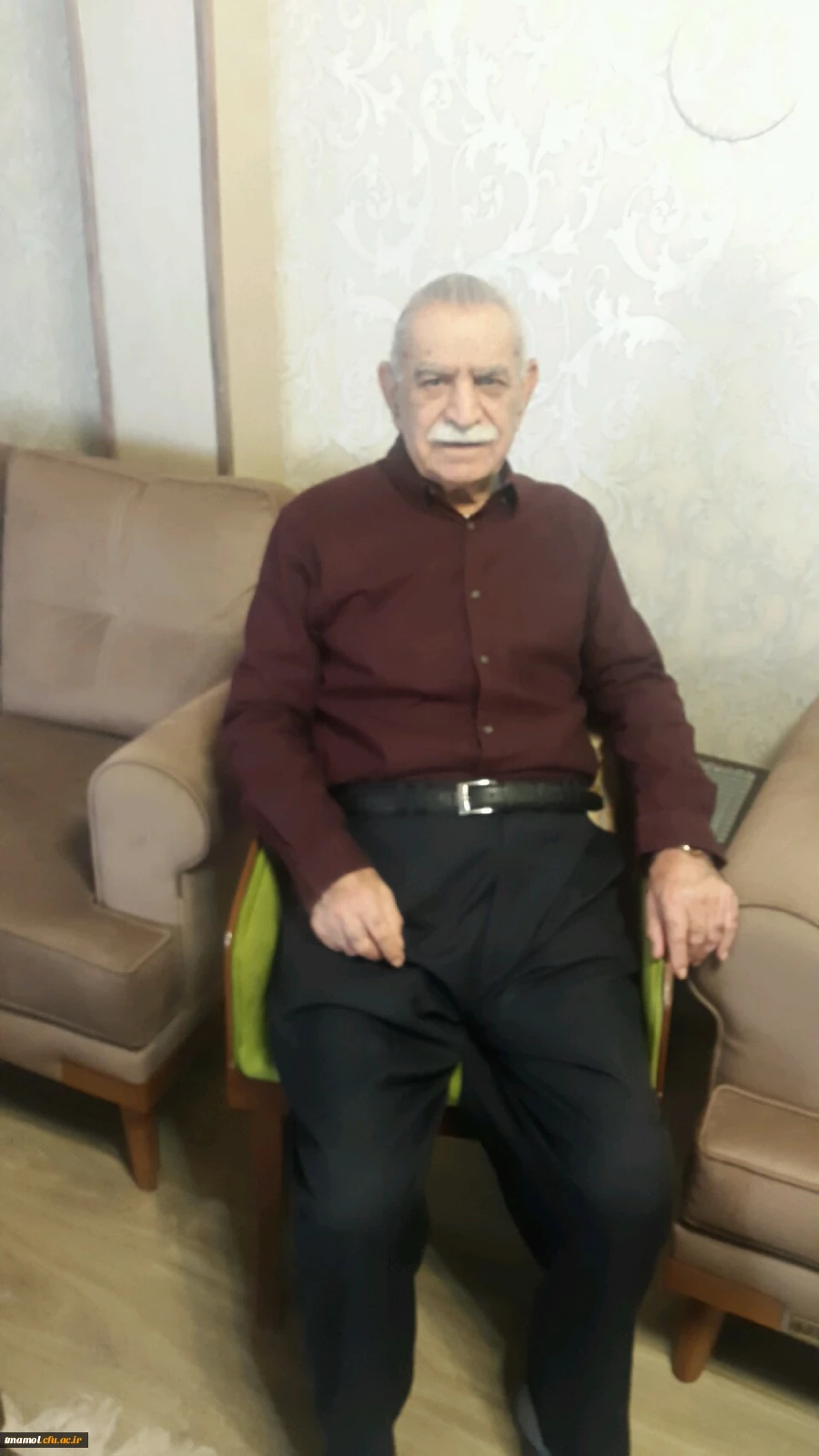 دیدار با اولین رئیس تربیت معلم آمل