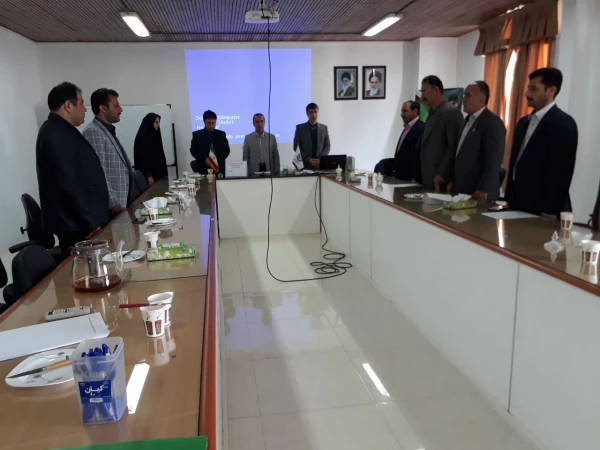 جلسه مدیران گروه و کارشناس آموزش