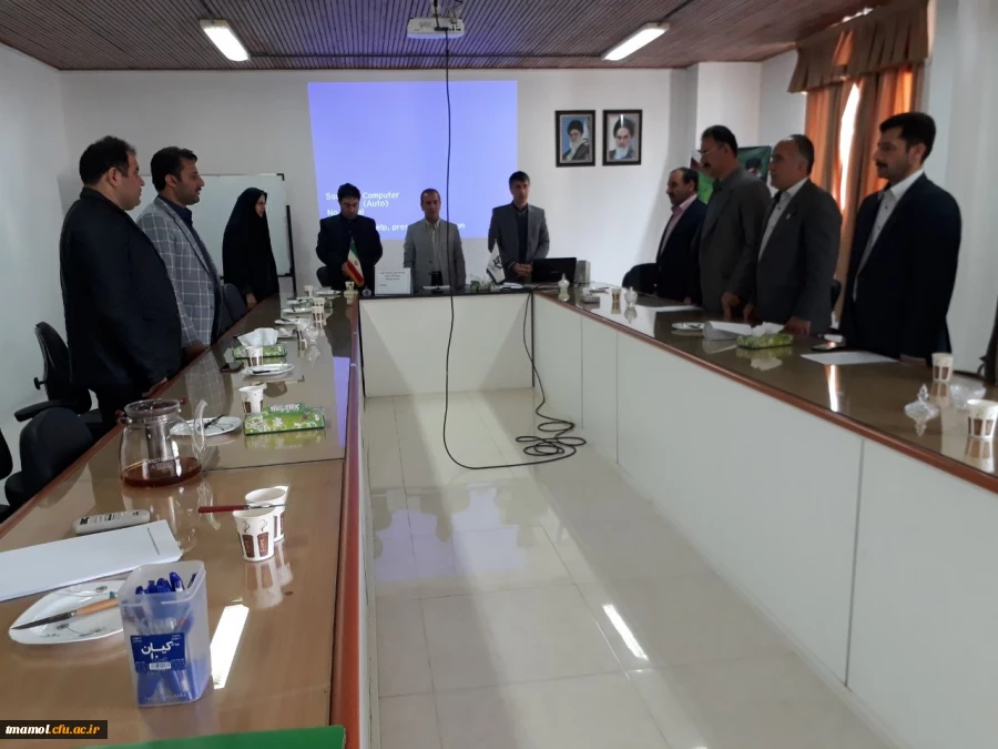 جلسه مدیران گروه و کارشناس آموزش