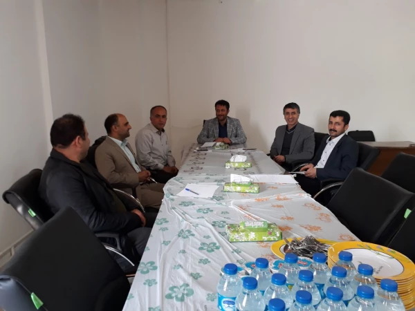 جلسه مدیران گروه و کارشناس آموزش