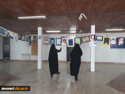 برگزاری نمایشگاه آثار هنری دانشجویان آموزش ابتدائی