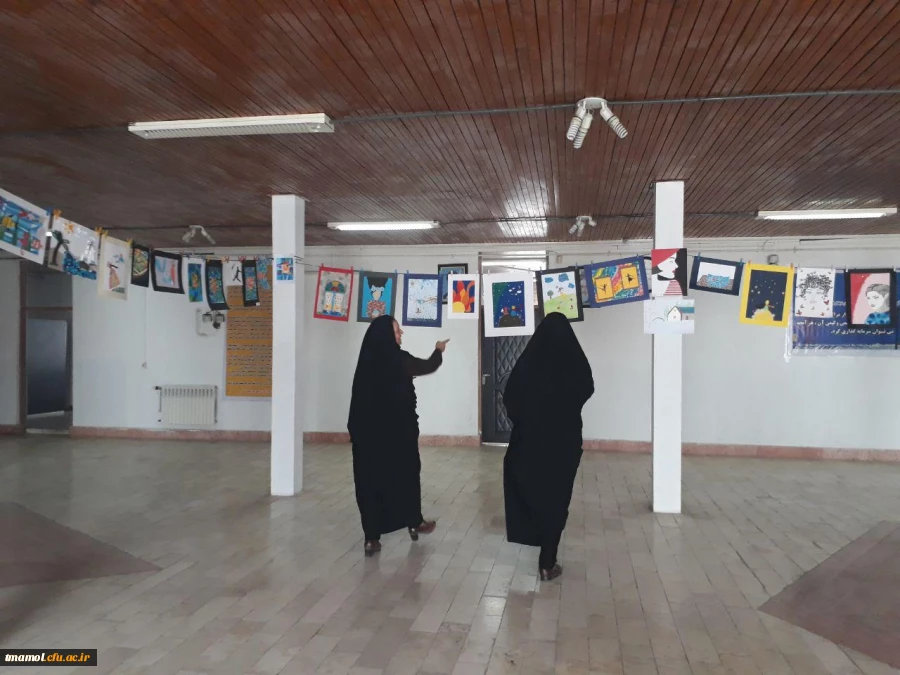 برگزاری نمایشگاه آثار هنری دانشجویان آموزش ابتدائی