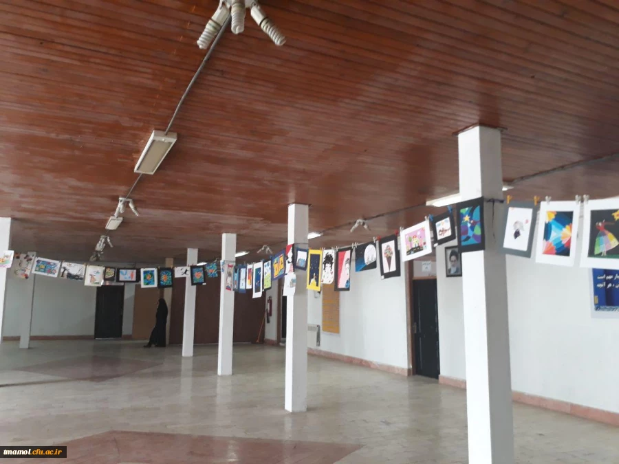 برگزاری نمایشگاه آثار هنری دانشجویان آموزش ابتدائی