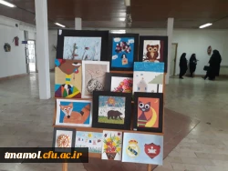 برگزاری نمایشگاه آثار هنری دانشجویان آموزش ابتدائی