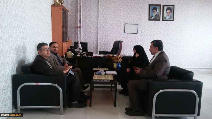 بازدید سرپرست محترم امور پردیس های استان مازندران از مرکز آموزش عالی بیت الهدی آمل 1398/02/17