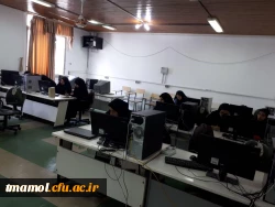 برگزاری اولین جلسه دوره های ICDL برای اولین گروه در سایت دانشگاه
با حضور سرکار خانم پیروی