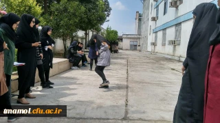 ادامه برگزاری مسابقات ورزشی در هفته سراها، مرکز آموزش عالی بیت الهدی آمل