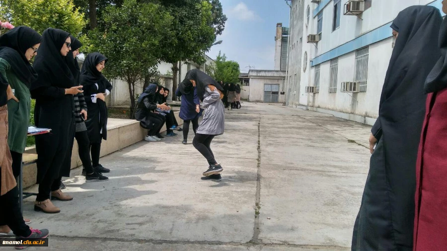 مسابقات ورزشی دانشگاه فرهنگیان آمل