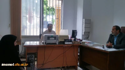 دیدار سرپرست مرکز آموزش عالی بیت الهدی آمل با فرماندار محترم شهرستان آمل