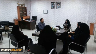 جلسه مدیریت محترم امور پردیس های استان مازندران با همکاران مرکز آمل