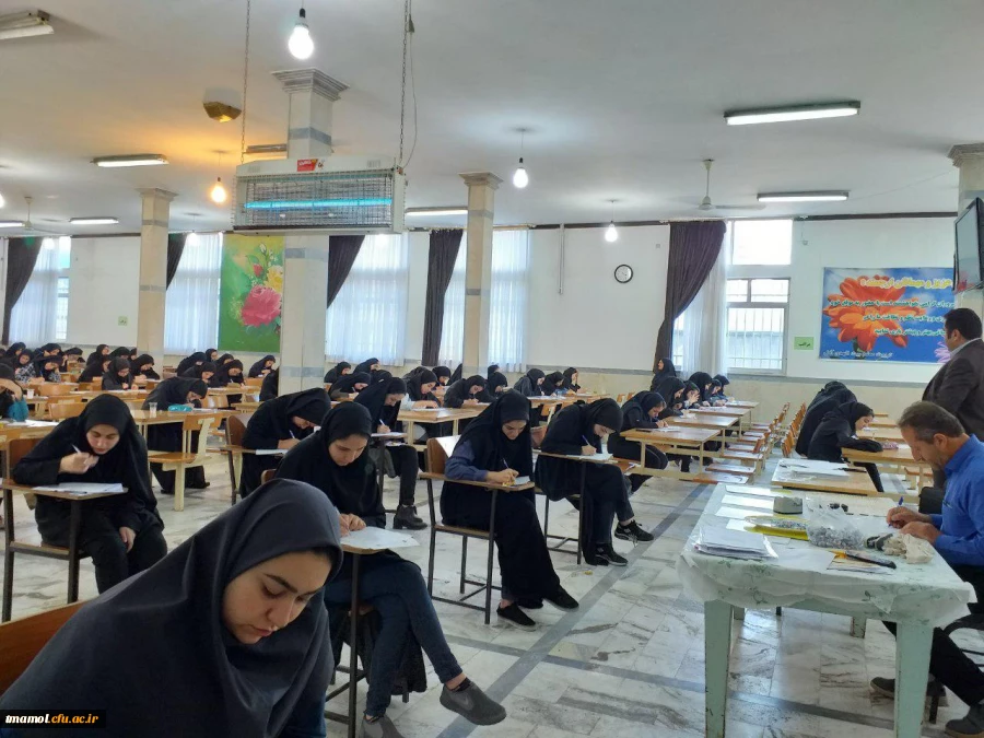 برگزاری امتحانات پایان ترم سال تحصیلی 97-98 مرکز آمل