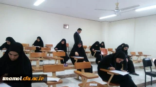 بازدید کارشناس مسئول محترم نظارت و ارزیابی مدیریت امور پردیس های استان مازندران از آخرین روز امتحانات سال تحصیلی 97-98