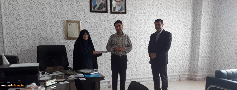 با حضور کارشناس مسئول نظارت و ارزیابی استان ،مراسم تقدیر و تشکر از اساتید و کارکنان ایثارگر مرکز بیت الهدی آمل