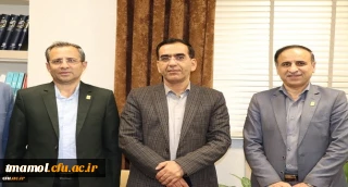 دیدار معاون پژوهش و فناوری دانشگاه فرهنگیان با معاون سیاسی امنیتی استانداری مازندران