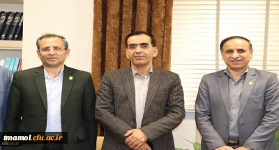 دیدار معاون پژوهش و فناوری دانشگاه فرهنگیان با معاون سیاسی امنیتی استانداری مازندران